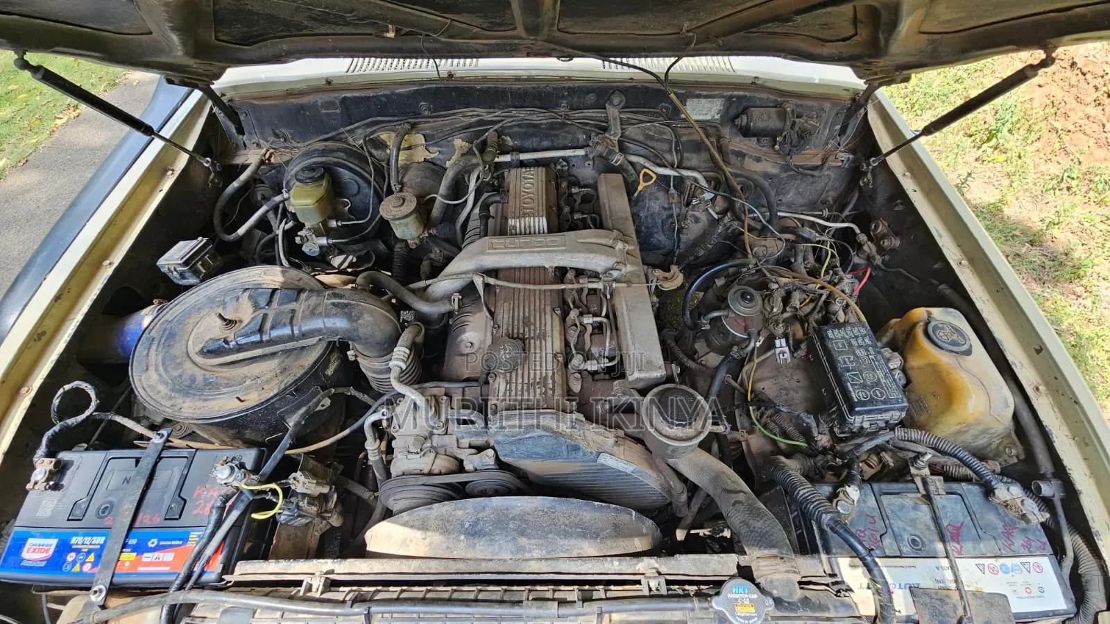 Toyota Land Cruiser 1986 Beige