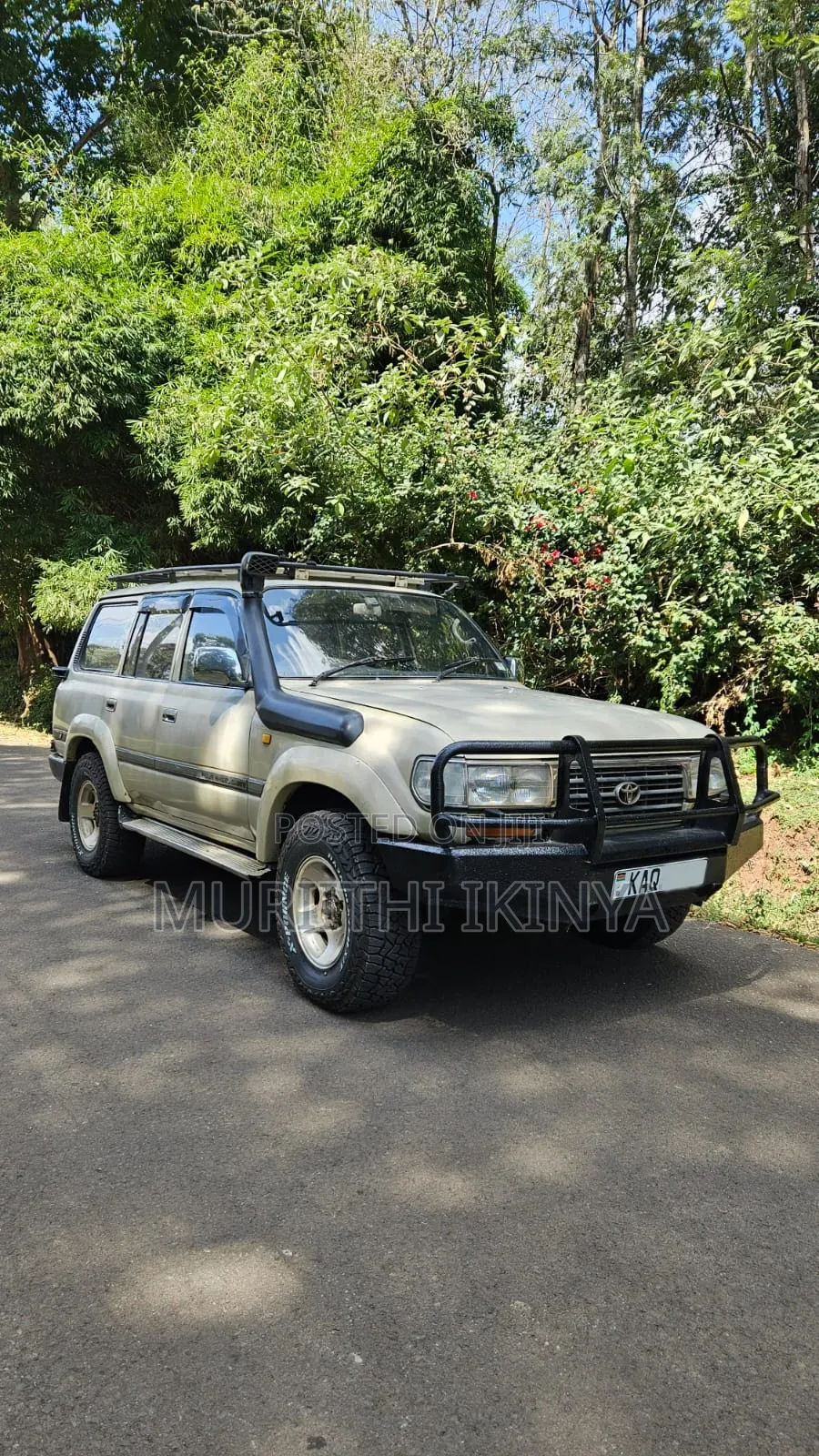 Toyota Land Cruiser 1986 Beige
