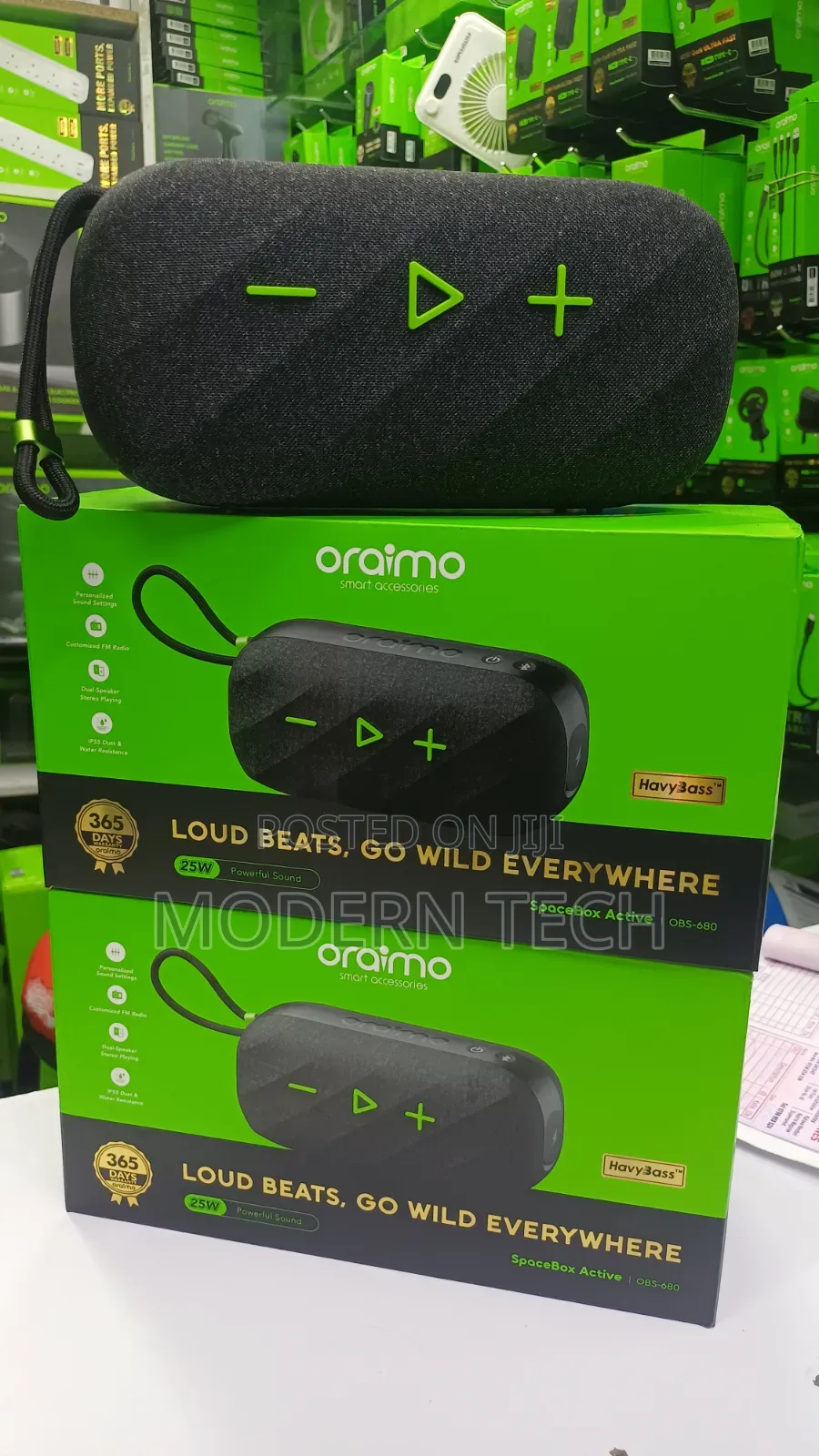 Oraimo SpaceBox Active Wireless Speaker 25W