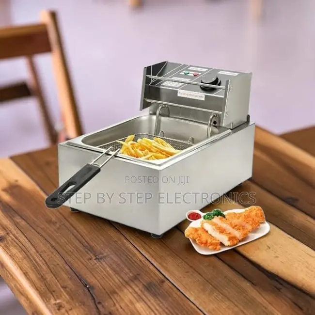 High-Value 4l/6l/10l Electric Single Tank Stainless Steel Deep Fryer