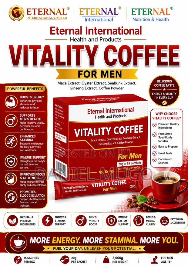 Vitality Coffee for Men