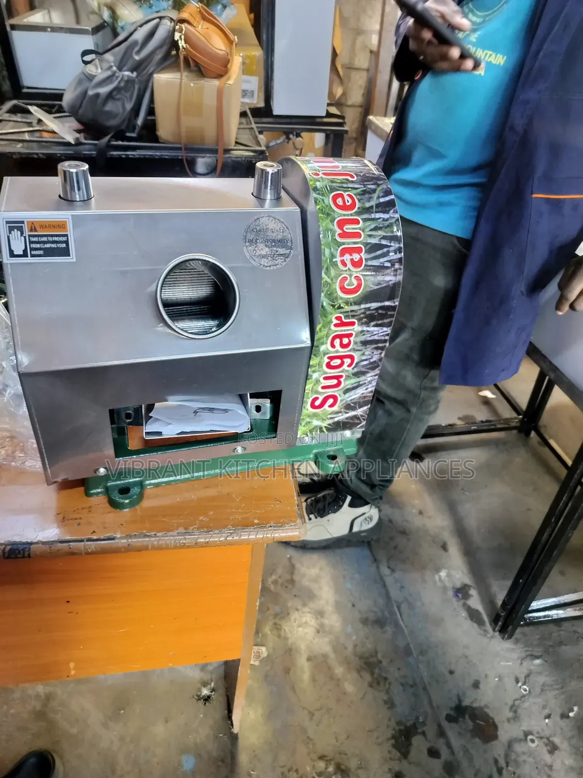 Manual Sugarcane Machine.