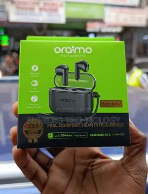 Oraimo 50hrs Long Playtime Otw-325s Spacebuds Air 2 Earbuds.