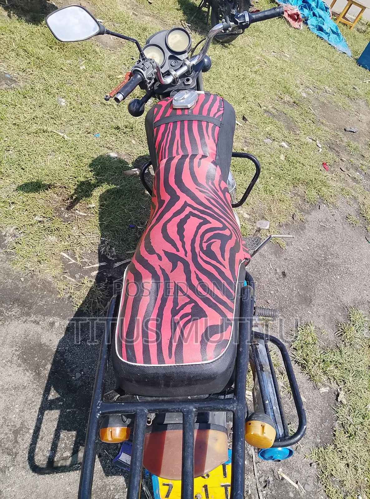 TVS XL 100 2013 Red