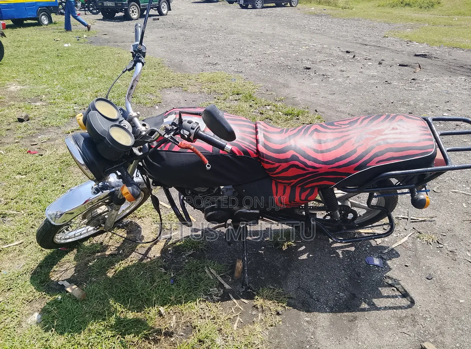 TVS XL 100 2013 Red