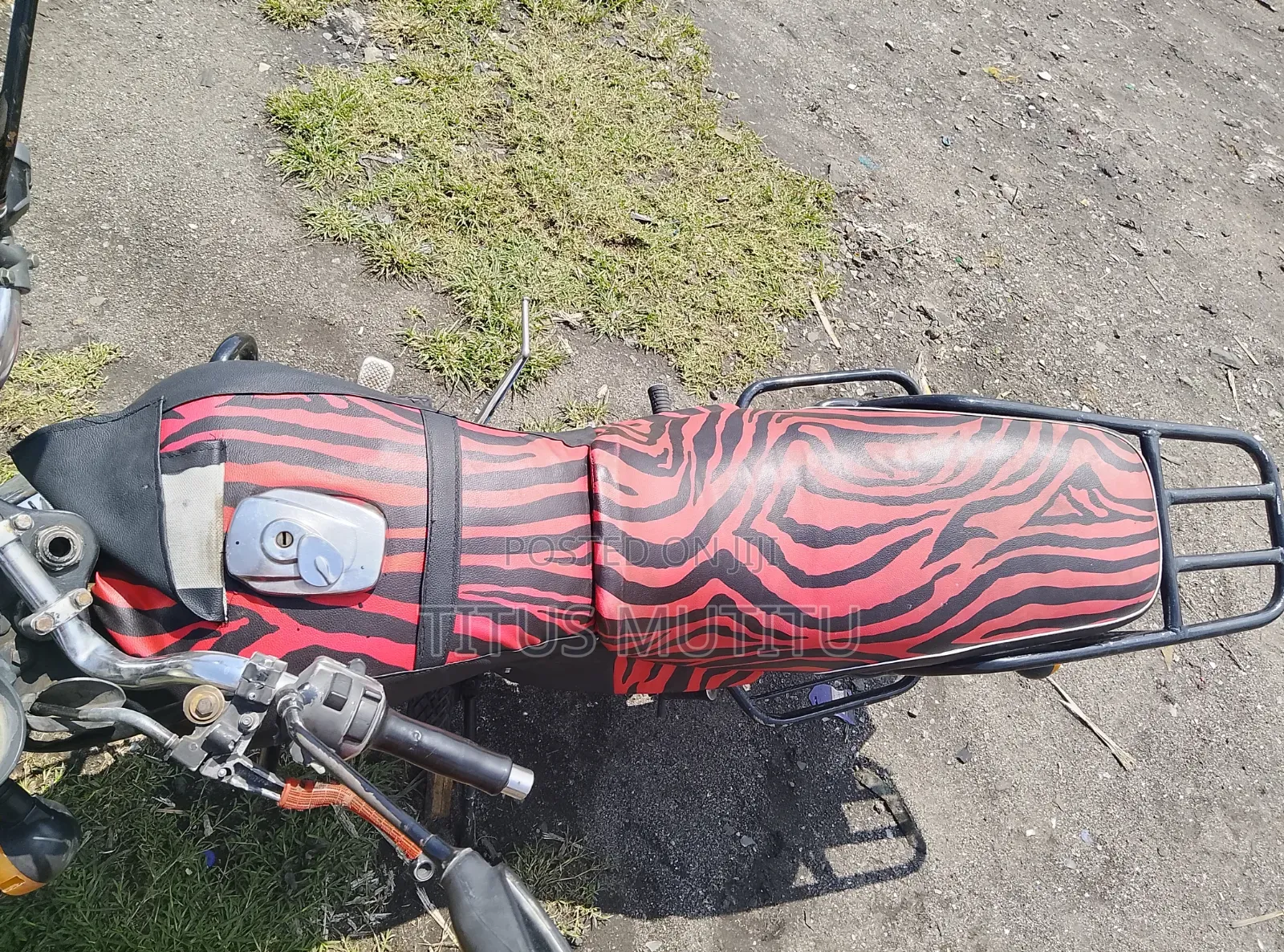 TVS XL 100 2013 Red