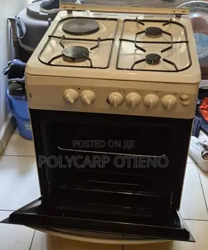 Milano 60x60 Free Standing Electric Oven and Cooker (3 Gas/1 Electric)
