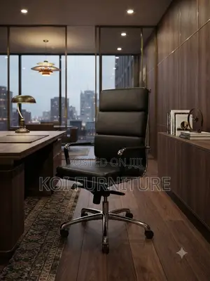 Office Chairs; High Back Leather Bosses Office Chairs