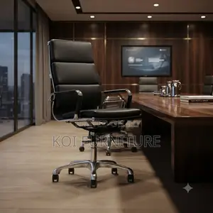 Office Chairs; High Back Leather Bosses Office Chairs