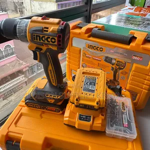 Ingco 20v Cordless Drill With 2pcs Batteries 2.0ah 60nm Brushless Best