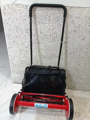 Aico Japan 18" Manual Lawn Mower With Grass Catcher