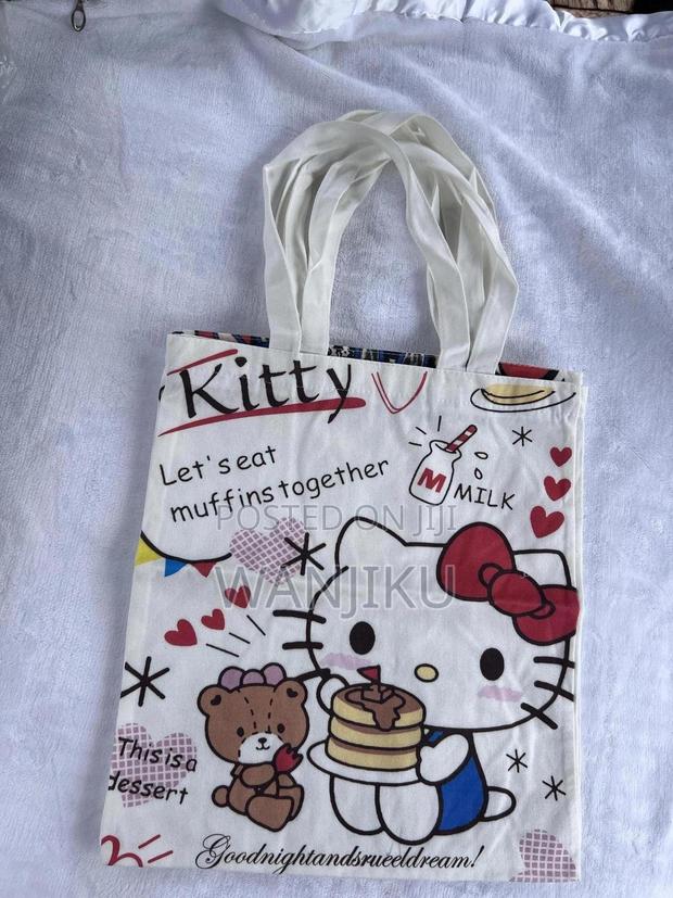 Cute Canvas Tote Bag - thumbnail 3