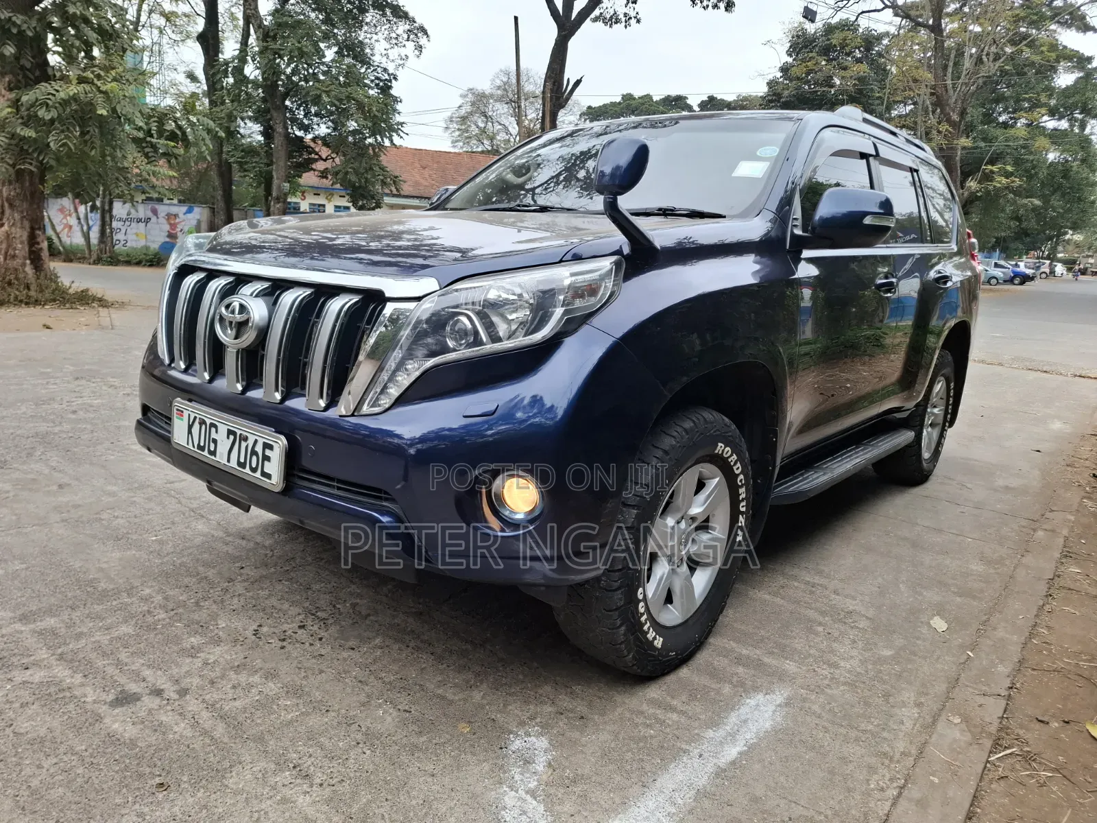 Toyota Land Cruiser Prado 2014 Blue