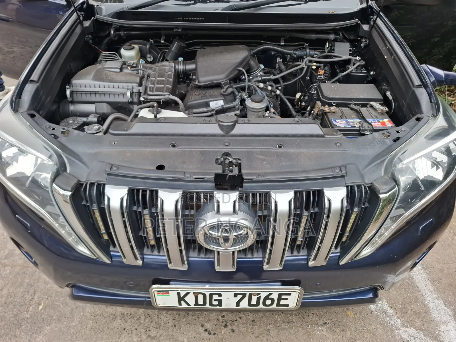 Toyota Land Cruiser Prado 2014 Blue