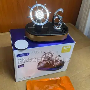 Pirate Solar-Powered Rotating Car Air Freshener With Essential Oils