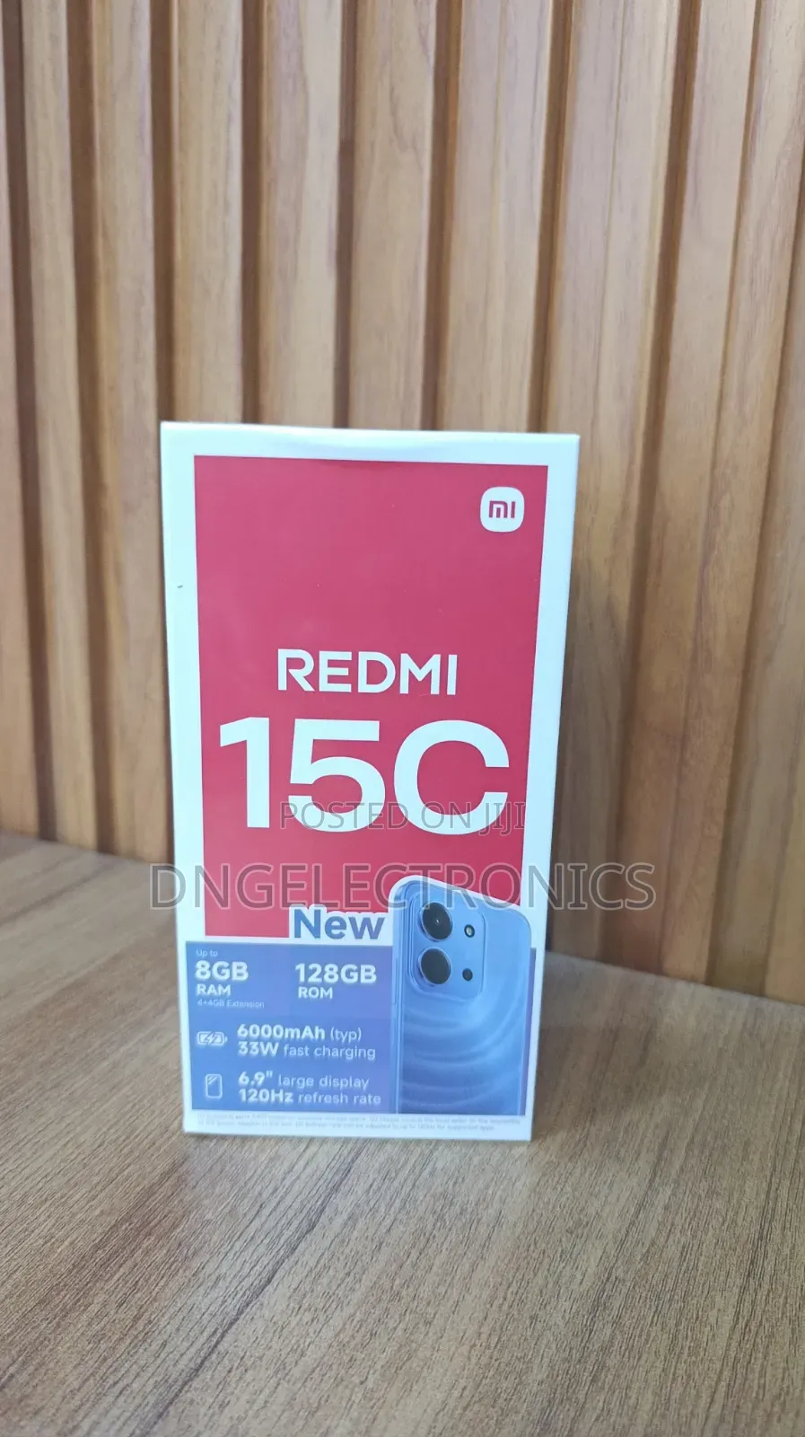 New Xiaomi Redmi 15C 4G 128 GB Black