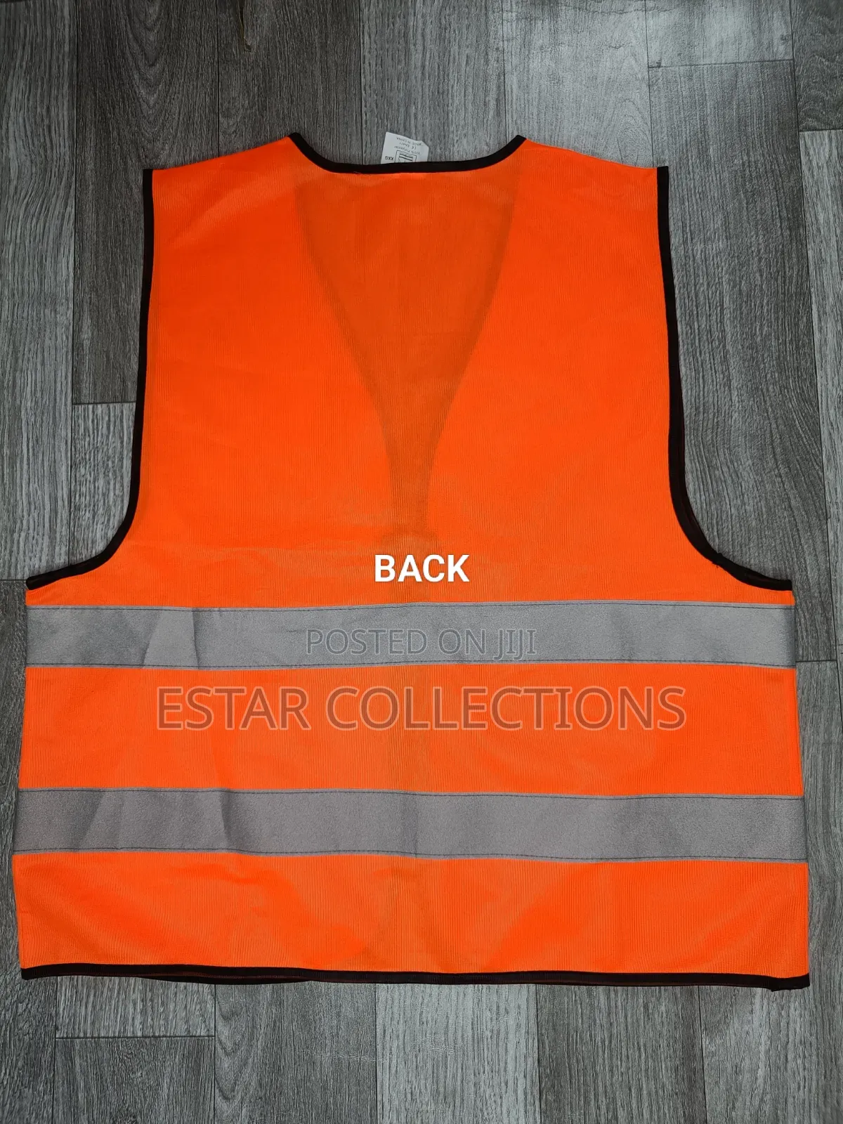 High Visibility Zip Safety Vest
