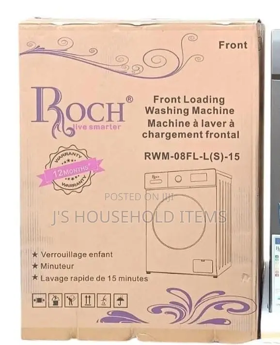 Roch 8kg Wash Spin Washing Machine