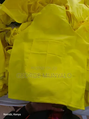 Plain Yellow Aprons