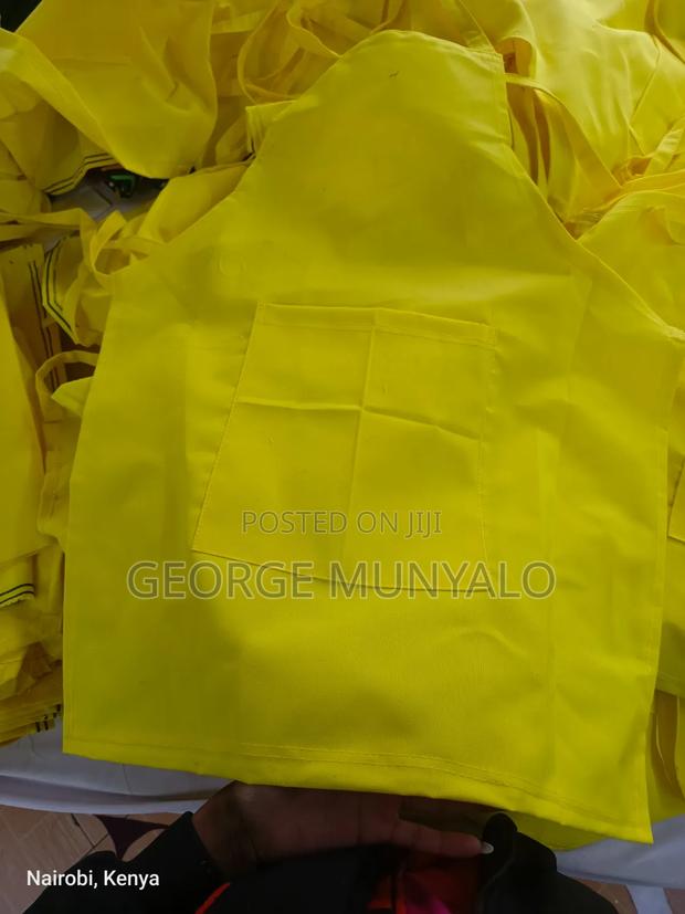 Plain Yellow Aprons - main view
