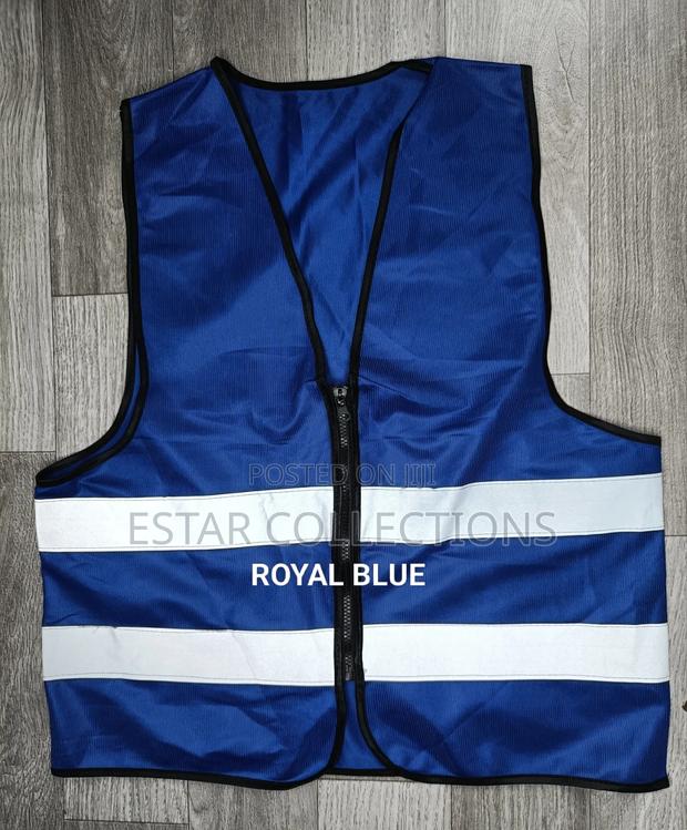 Professional Reflective Zip Vest - main view