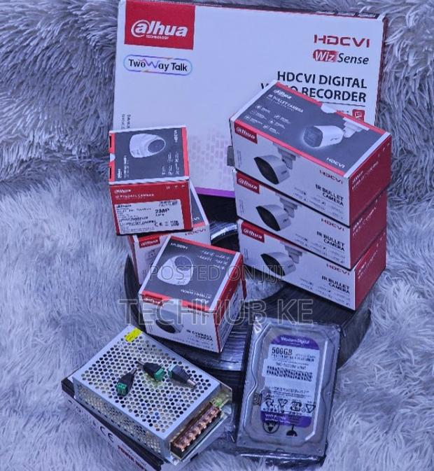 Dahua 4 Channel CCTV Dome/Bullet Ir Full Set Security System - main view