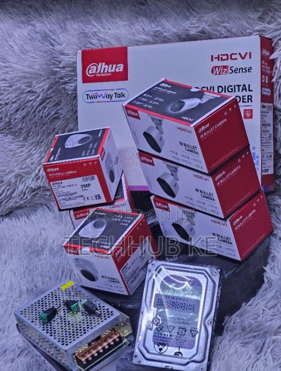 Complete Set Dahua CCTV Security Cameras / Dahua 4 Channel Kit