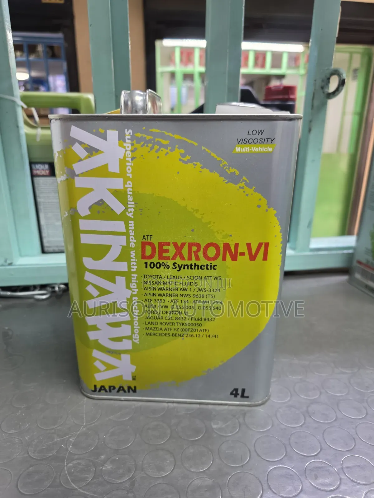 Genuine Akinawa ATF Dextron Vi 100% SYNTHETIC 4ltrs