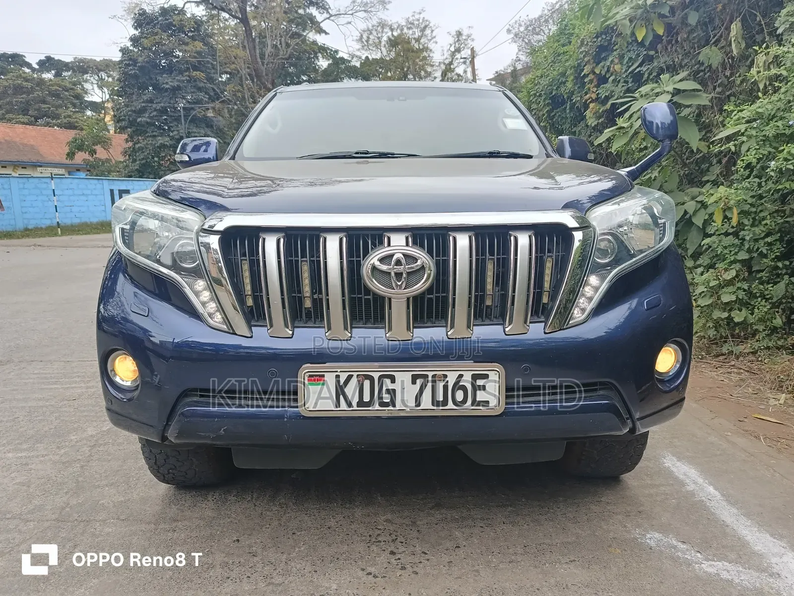 Toyota Land Cruiser Prado 2014 Blue