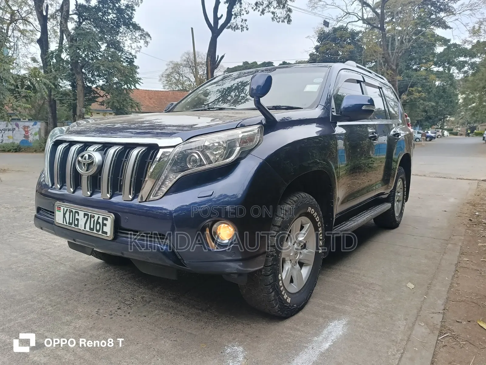 Toyota Land Cruiser Prado 2014 Blue