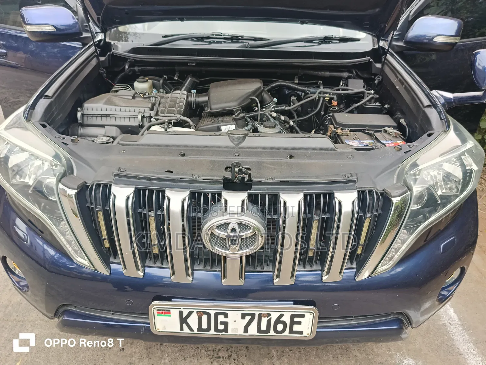 Toyota Land Cruiser Prado 2014 Blue