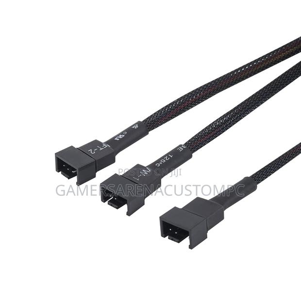 Cable Matters 2-Pack 3 Way 4 Pin PWM Fan Splitter Cable - thumbnail 2