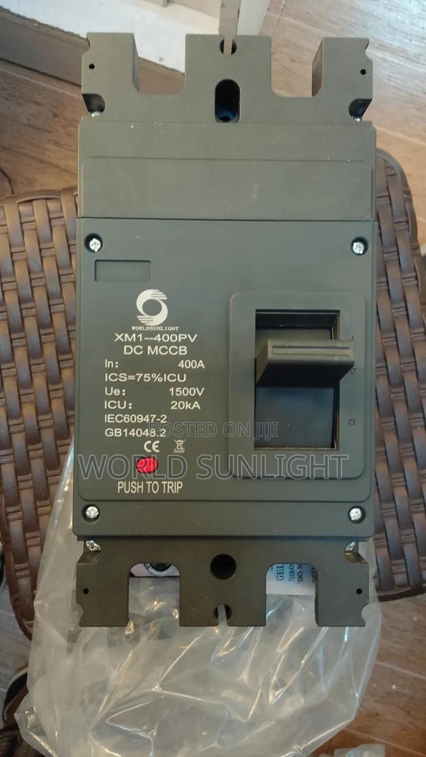 DC 400A Moulded Case Circuit Breaker (MCCB) - main view