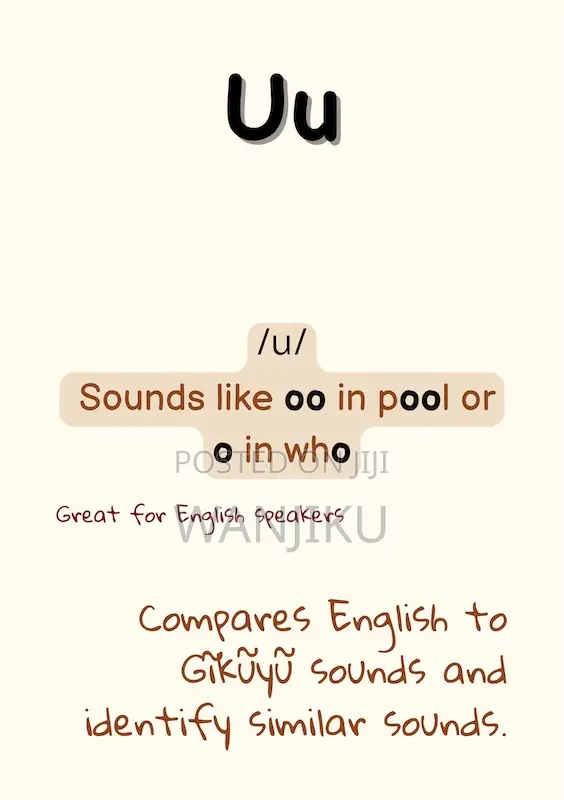 Learn Gikuyu (Kikuyu) Alphabet With:"Exploring Gĩkũyũ Sounds"