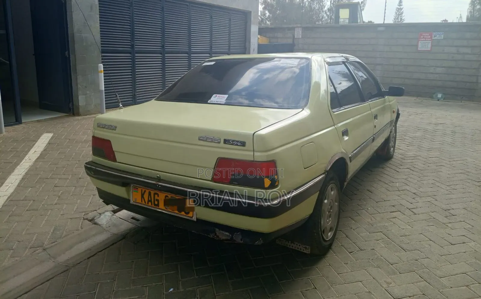 Peugeot 104 1996 Yellow
