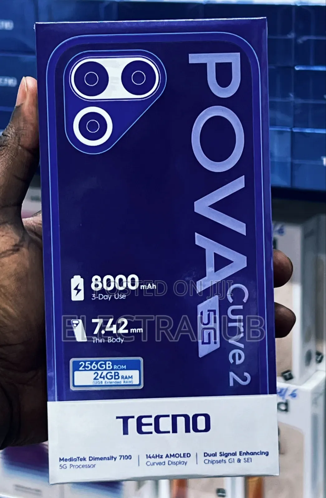 New Tecno Pova Curve 2 256 GB Silver
