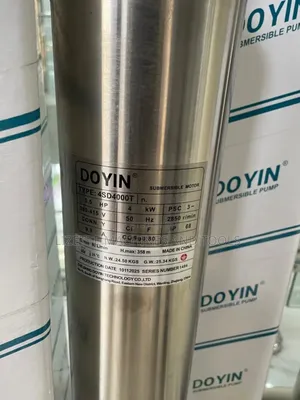 Doyin 4sd3/50 5.5hp Three Phase Submersible Water Pump 358m Head