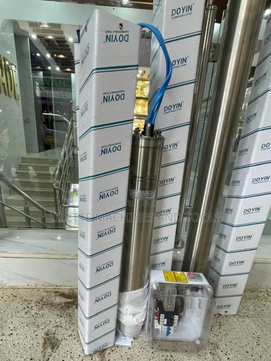 Doyin 4sd3/50 5.5hp Three Phase Submersible Water Pump 358m Head