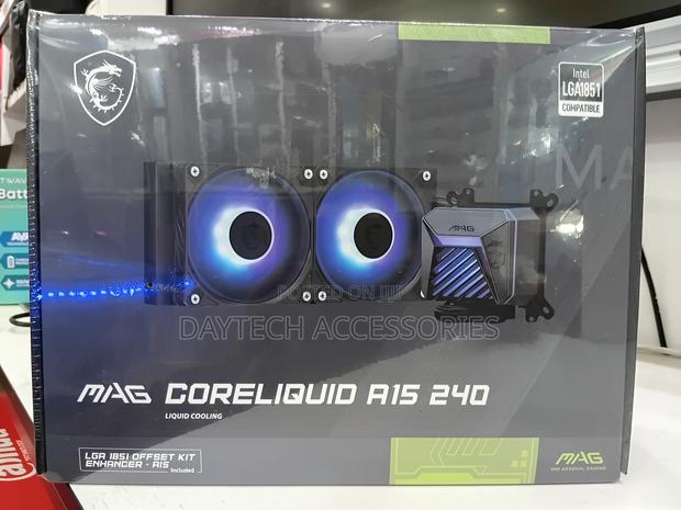 Msi Mag Coreliquid A15 240 - Aio Argb Cpu Liquid Cooler - main view