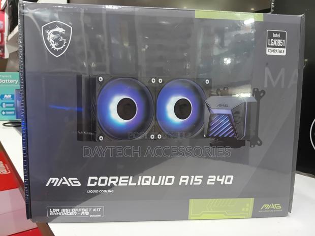 Msi Mag Coreliquid A15 240 - Aio Argb Cpu Liquid Cooler - thumbnail 2