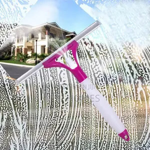 2 in 1 Double Sided Window Glass Cleaner With Water Sprayer