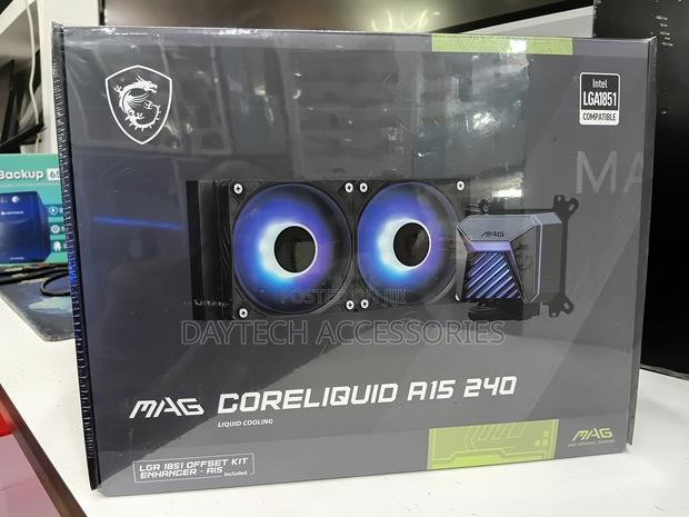 Msi Mag Coreliquid A15 240 - Aio Argb Cpu Liquid Cooler - thumbnail 3