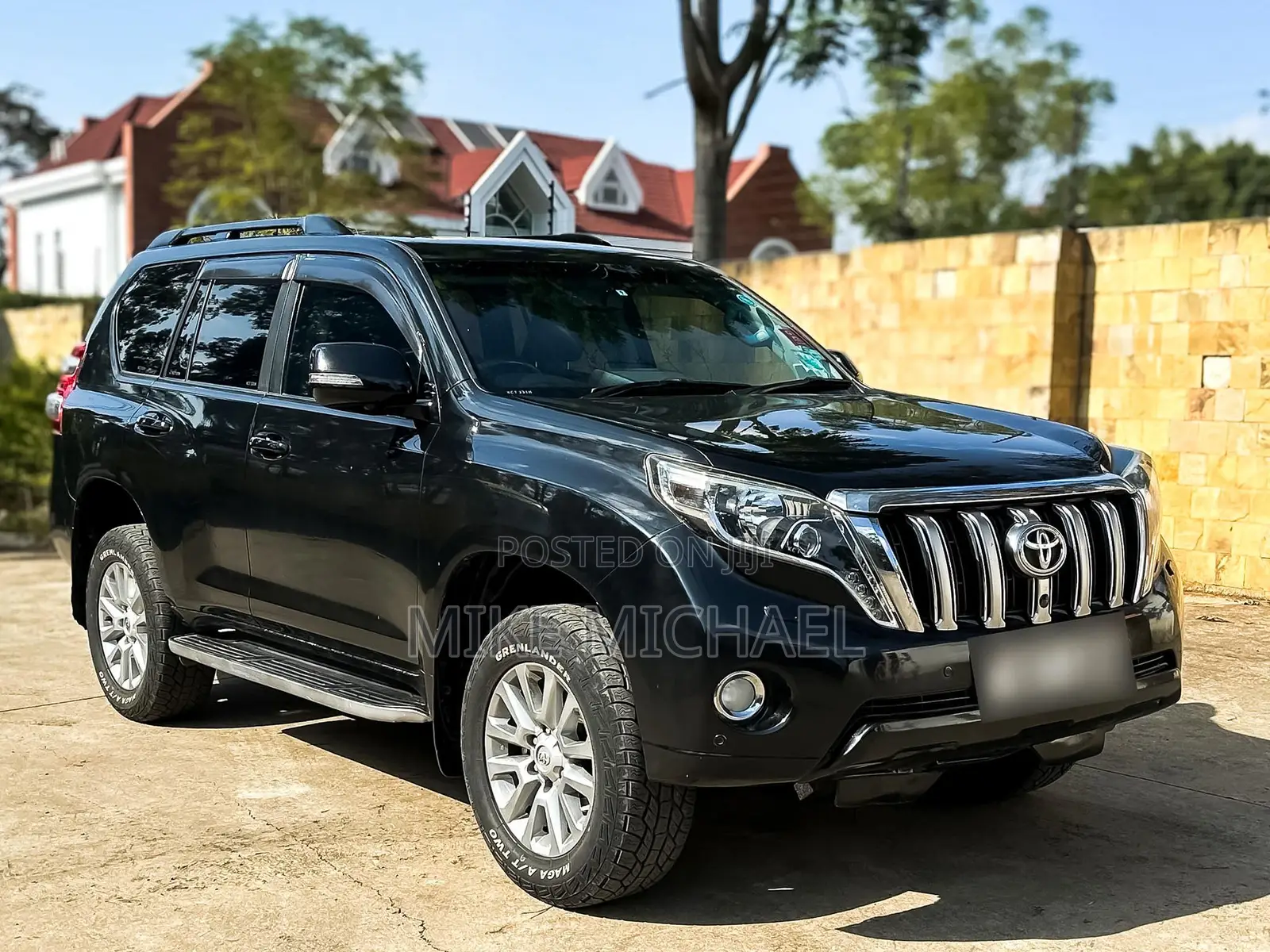 Toyota Land Cruiser Prado 3.0 D-4D (190 Hp) 7 seats 2015 Black
