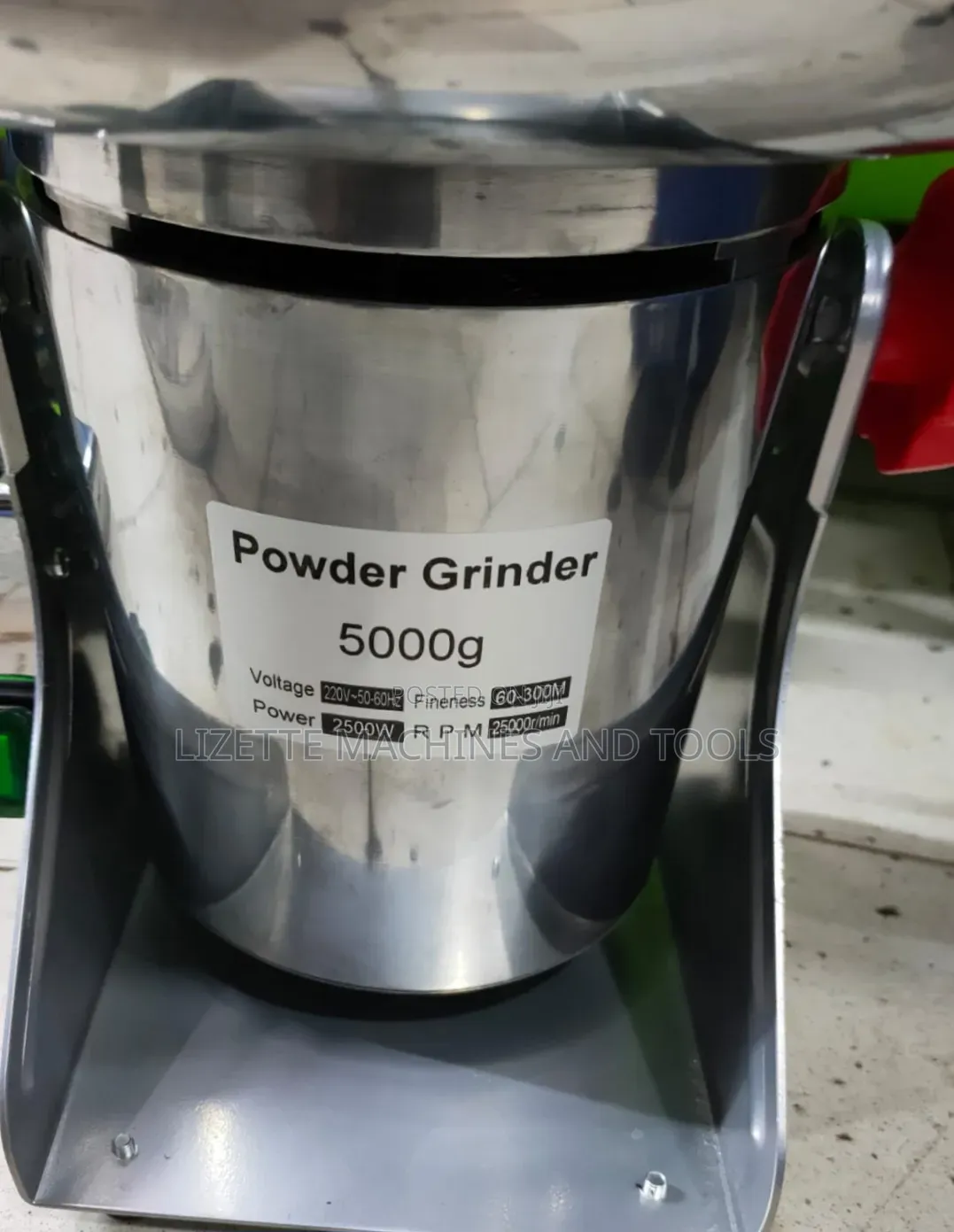 Spice Grinder 5000 Grams, 2500W