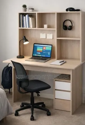 Advanced 1.2M Study Office Desk With Drawer Ergonomic Office Chair