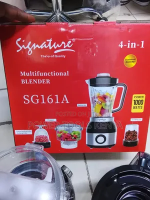 Signature SG161A 4-in-1 Multifunctional Blender – 1000W