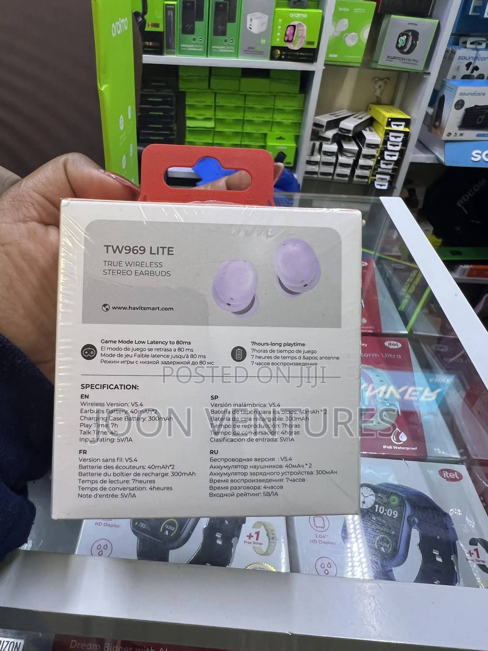TW969 True Wireless Stereo Earbuds