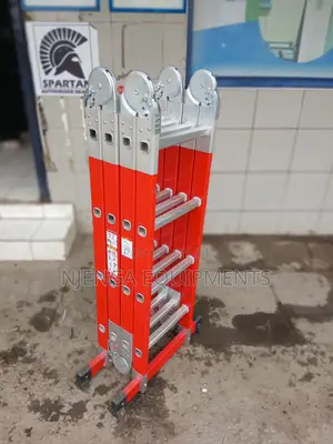 Heavy Duty 4 X 4 Fiberglass Multi-Purpose Folding Ladder