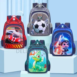 Kid's Cartoon Themed School Bags_re