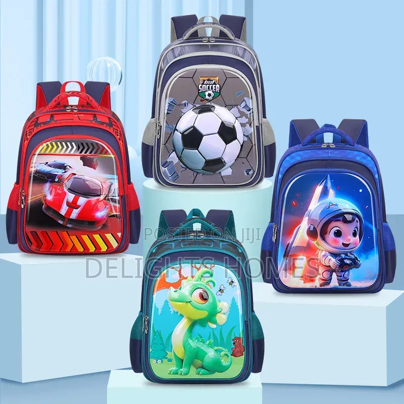 Kid's Cartoon Themed School Bags_re